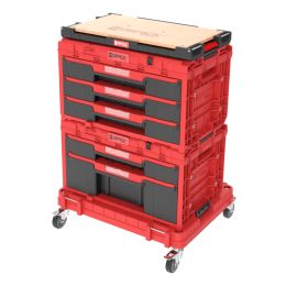 Qbrick System ONE Servante mobile avec coffret à outils (SET N° 5)