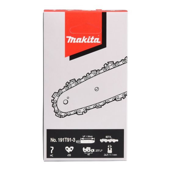 Makita Chaîne pour tronçonneuse 35cm, 0.325", 1,1mm (191T91-3)