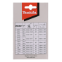 Makita Chaîne 90PX pour tronçonneuse 35cm 3/8" 1,1mm (191H02-6)