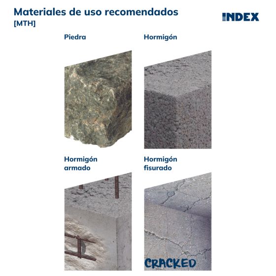 INDEX Goujon d'ancrage MTH Homologué Zingué ATE Option 7