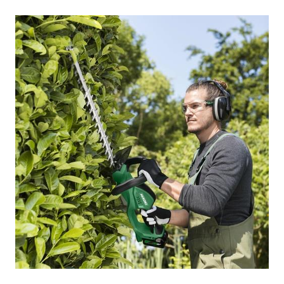 Hikoki CH3656DAW4Z Taille-haies MultiVolt 36V avec lame 62 cm