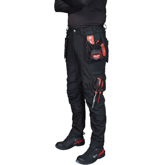 Milwaukee Pantalons de travail noir Freeflex WP BL