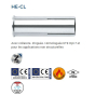 Index HE-CL Cheville à expansion avec collerette zinguée (M6/M8/M10/M12/M16/M20)
