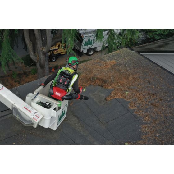 Milwaukee M18 F2BPB-124 Souffleur dorsal à double batterie Brushless 18V Fuel 4x12Ah FORGE (4933499231)