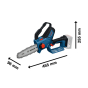 Bosch GKE 18V-20 Elagueuse à main 18V (06008D7000)