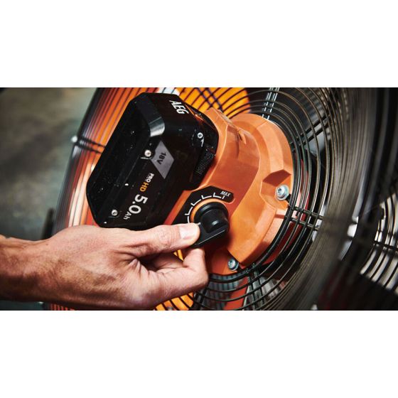 AEG BDF18-0 Ventilateur hybride brushless 18v & 230V (4935498577)