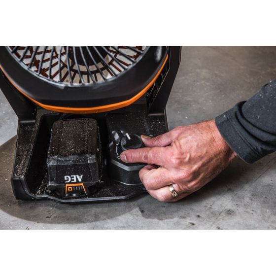 AEG BAF18-0 Ventilateur de chantier 18V (4935492627)