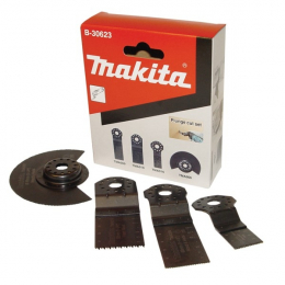 Makita B-30623 Ensemble de 4 Lames pour Bois et Métaux