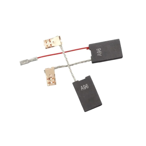 Bosch Lot de 2 balais de charbon compatible avec marteau perforateur GBH 12-52 D, GBH 12-52 DV (1607000C3Z))