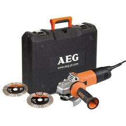 AEG WS10-125S Meuleuse d'angle ø125mm 1000W avec 2 disques diamants (4935451302)