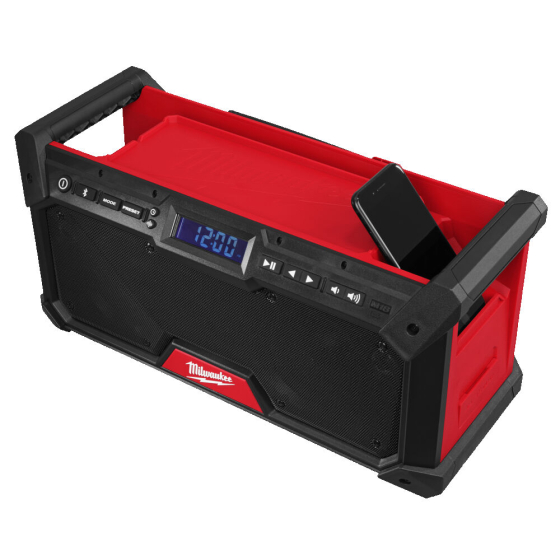 Milwaukee M18 RADDAB+G2-0 Radio de chantier sans fil 18V DAB+ (4933492344) Milwaukee M18 RADDAB+G2-0 Radio de chantier sans fil 18V DAB+ (4933492344)