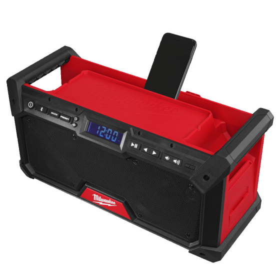 Milwaukee M18 RADDAB+G2-0 Radio de chantier sans fil 18V DAB+ (4933492344) Milwaukee M18 RADDAB+G2-0 Radio de chantier sans fil 18V DAB+ (4933492344)