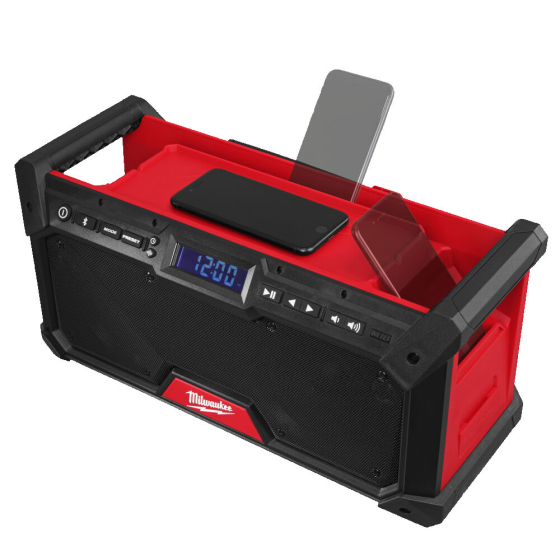 Milwaukee M18 RADDAB+G2-0 Radio de chantier sans fil 18V DAB+ (4933492344) Milwaukee M18 RADDAB+G2-0 Radio de chantier sans fil 18V DAB+ (4933492344)