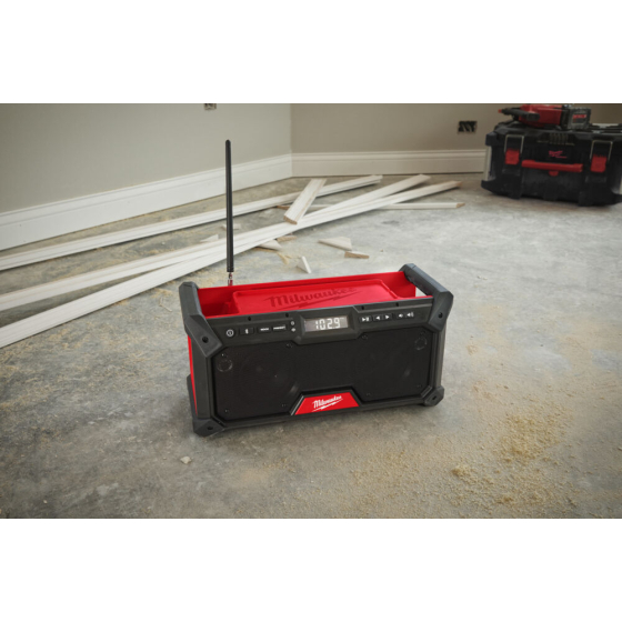 Milwaukee M18 RADDAB+G2-0 Radio de chantier sans fil 18V DAB+ (4933492344) Milwaukee M18 RADDAB+G2-0 Radio de chantier sans fil 18V DAB+ (4933492344)