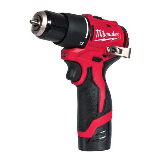 Milwaukee M12 BLPDRC-202C Perceuse, Visseuse à percussion 12V Brushless 2x2.0Ah (4933500422) Milwaukee M12 BLPDRC-202C Perceuse, Visseuse à percussion 12V Brushless 2x2.0Ah (4933500422)