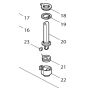 Makita Sous-ensemble tringle pour scie sauteuse 4340CT, 4340FCT, 4341CT (135060-4)