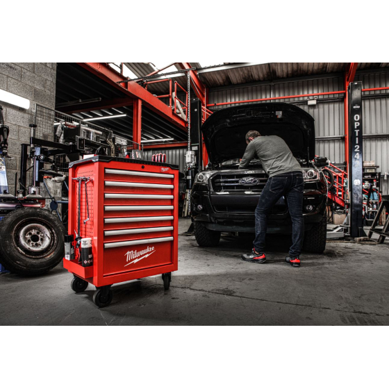 Milwaukee Servante d'atelier mobile Toolguard équipée avec 337 Outils  (4932500754)