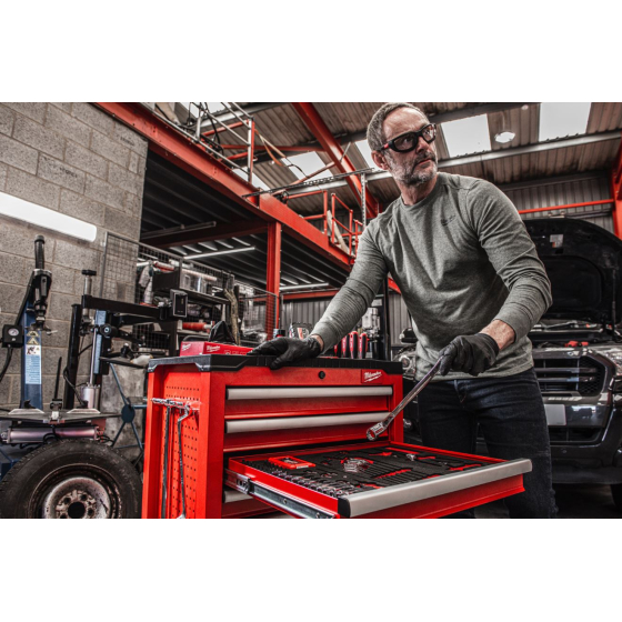 Milwaukee Servante d'atelier mobile Toolguard équipée avec 337 Outils  (4932500754)