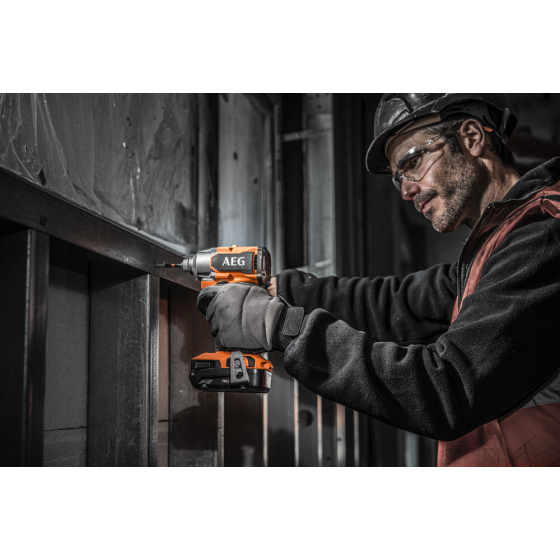 AEG BSS18C3B3-602TC Visseuse à chocs brushless 18V 350Nm 2x6.0Ah HD QUICKSTACK (4935500071)
