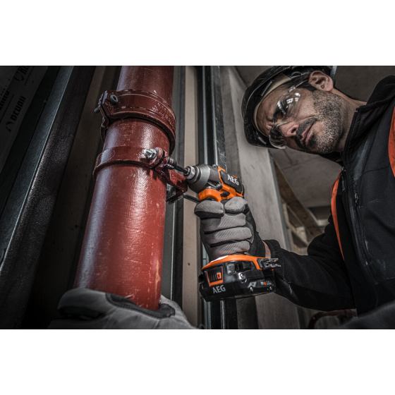 AEG BSS18C3B3-602TC Visseuse à chocs brushless 18V 350Nm 2x6.0Ah HD QUICKSTACK (4935500071)