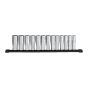 Milwaukee Set de 13 douilles Hexagonal 12 Pans métrique pour cliquet 1/2" (4932498798)