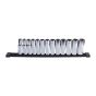 Milwaukee Set de 13 douilles Hexagonal 12 Pans métrique pour cliquet 1/2" (4932498798)