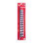 Milwaukee Set de 13 douilles Hexagonal 12 Pans métrique pour cliquet 1/2" (4932498797)