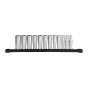 Milwaukee Set de 12 douilles Hexagonal 12 Pans métrique pour cliquet 3/8" (4932498796)