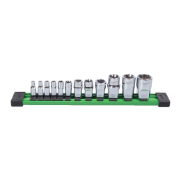 Milwaukee Set de 13 douilles E-Torx pour cliquet 1/4", 3/8" & 1/2" (4932498799)