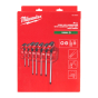 Milwaukee Set de 7 clés à douilles Torx en T à frapper (4932498690)
