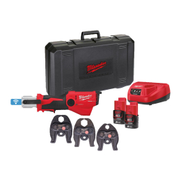 Milwaukee M12 ONEHPT-202C V-Set Sertisseuse hydraulique M12 2x2Ah Force logic One-Key (4933481034)