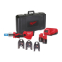 Milwaukee M12 ONEHPT-202C TH-Set Sertisseuse hydraulique M12 2x2Ah Force logic One-Key (4933481036)