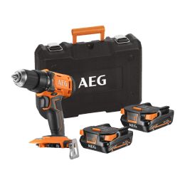 AEG BSB18G4-202C Perceuse à percussion 18V 60Nm 2x2.0Ah (4935478631)