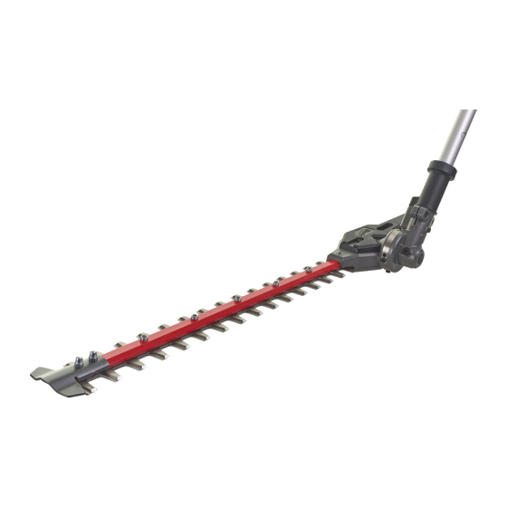 Milwaukee M18 FOPH-HTA Taille-haies sur perche articulé Quick-Lok (4932464959) Milwaukee M18 FOPH-HTA Taille-haies sur perche articulé Quick-Lok (4932464959)