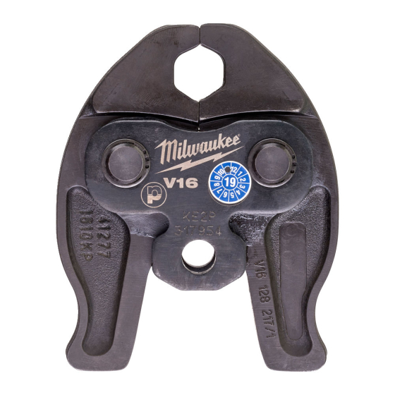 Milwaukee Mâchoires de sertissage profile V pour sertisseuse de plomberie M12