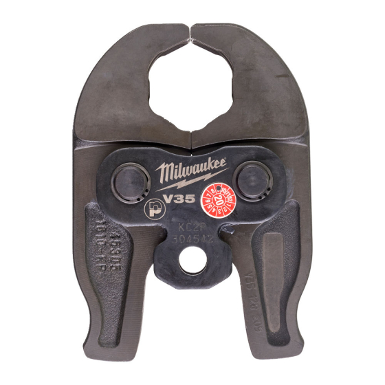 Milwaukee Mâchoires de sertissage profile V pour sertisseuse de plomberie M12