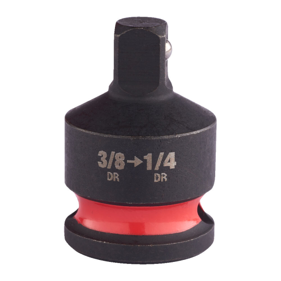 Milwaukee Douille Adaptateur de réduction 3/8" - 1/4" SHOCKWAVE (4932480299) Milwaukee Douille Adaptateur de réduction 3/8" - 1/4" SHOCKWAVE (4932480299)