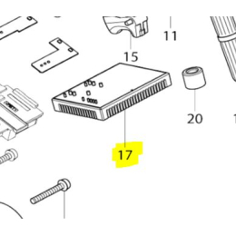 Makita Contrôleur Électronique pour scie DHS710 (620827-8)