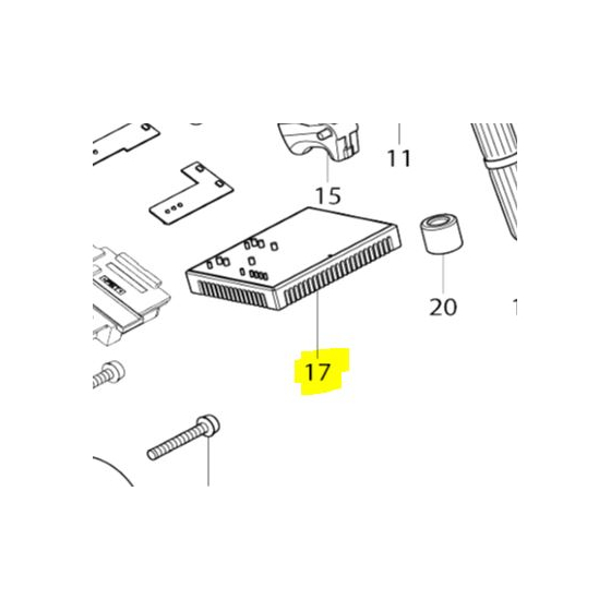 Makita Contrôleur Électronique pour scie DHS710 (620827-8)