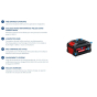 Bosch Pack de 2 batteries EXBA18V-80 18V 8.0Ah Professional avec chargeur EXAL 18V-16 (1600A0373T)