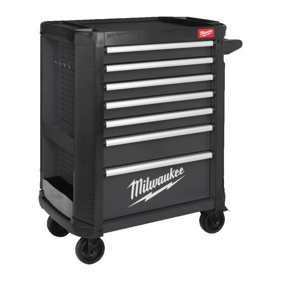 Milwaukee Servante d'atelier mobile 78cm à 7 tiroirs GRISE (4932500742)