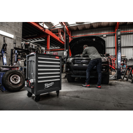 Milwaukee Servante d'atelier mobile 69cm à 7 tiroirs Toolguard Grise (4932500740)