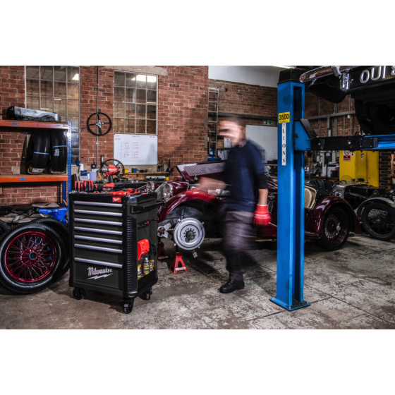 Milwaukee Servante d'atelier mobile 69cm à 7 tiroirs Toolguard Grise (4932500740)