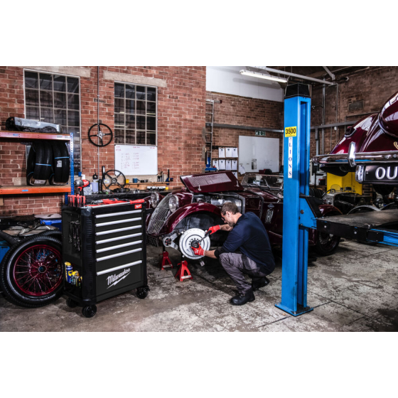 Milwaukee Servante d'atelier mobile 69cm à 7 tiroirs Toolguard Grise (4932500740)