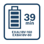 Bosch EXAL18V-160 Chargeur rapide 16Ah EXPERT 14.4V à 18V (1600A03D3A)