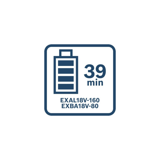 Bosch EXAL18V-160 Chargeur rapide 16Ah EXPERT 14.4V à 18V (1600A03D3A)