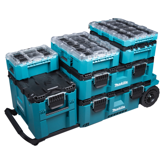 Makita P-91001 Coffret de rangement roulant MAKTRAK