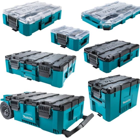 Makita Coffret de rangement modulaire MAKTRAK 7 pièces