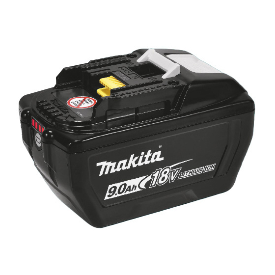 Makita BL1890B Batterie Li-ion 18V 9.0Ah avec témoin de charge (1915H4-0)