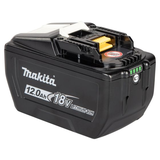 Makita BL18120B Batterie Li-ion 18V 12.0Ah avec témoin de charge (1915J2-8)